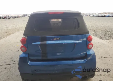 2008 Smart Fortwo Passion из США, поврежденный, VIN WMEEK31X58K200841